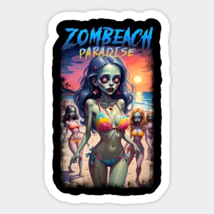 Zombeach Paradise 03 Sticker